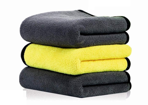 800 GSM Microfiber Car Cleaning Cloth Pack